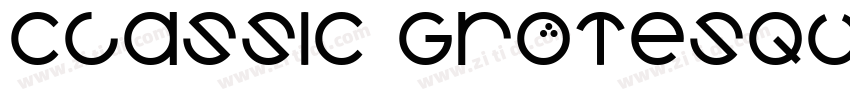 Classic Grotesque Co字体转换